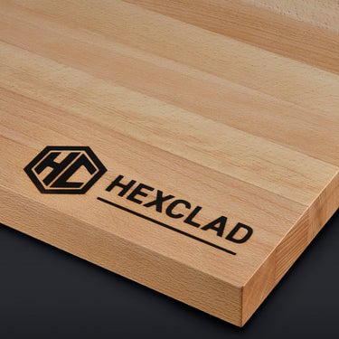 Planche à Découper en Hêtre HexClad, Extra-Large