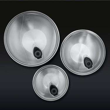 Lot de 6 bols mélangeurs en acier inoxydable. Couleur : acier inoxydable Lot de 6 bols mélangeurs en acier inoxydable. Couleur : acier inoxydable